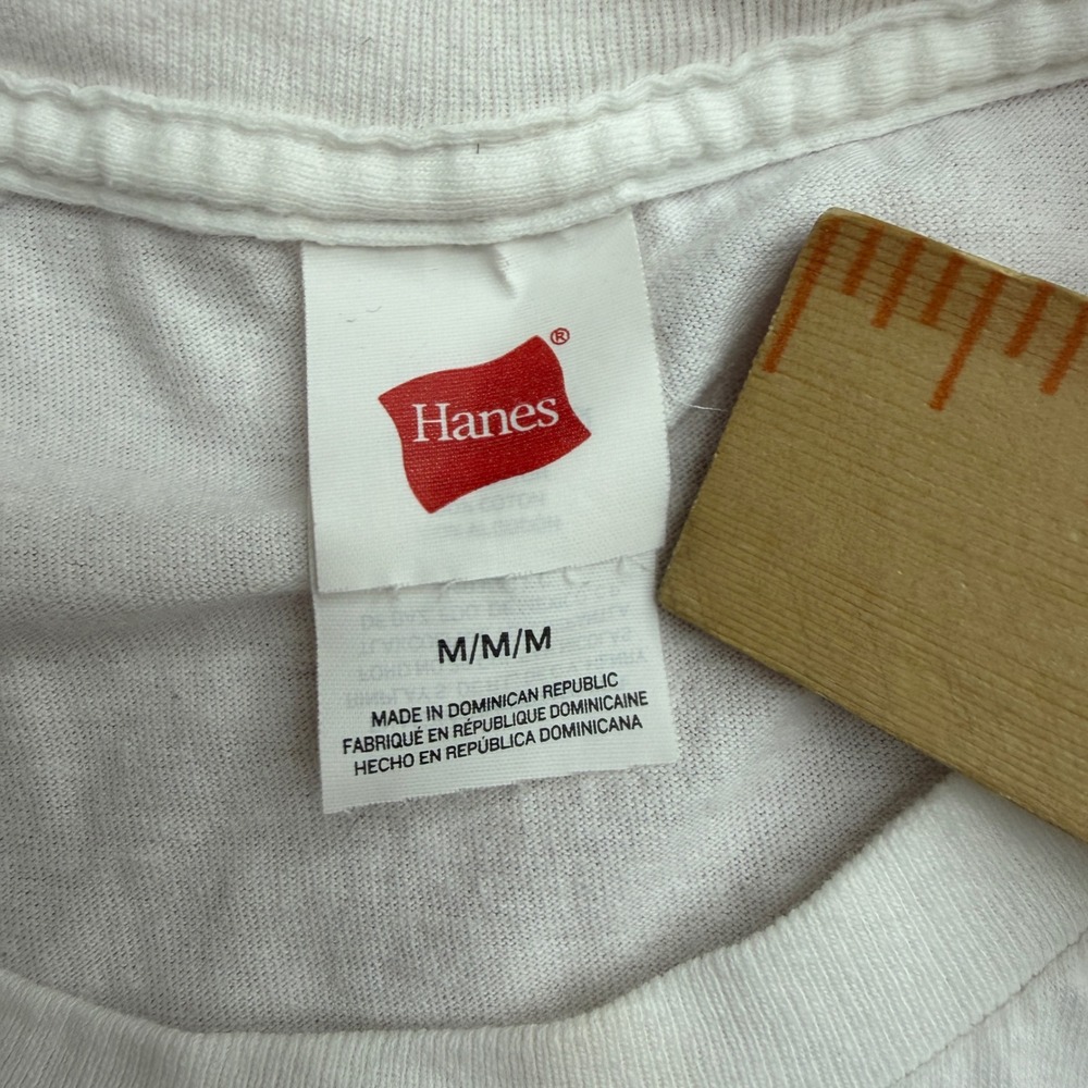 Hanes Coca-Cola Las Vegas Graphic T-Shirt Mens Medium White Coke Bottles Vintage - Picture 8 of 8